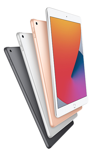 Apple iPad 10.2-inch, 8th Gen Wi-Fi, 128GB – Silver, Click For More Color&Price