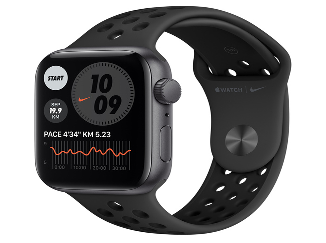 Apple Watch SE GPS+Cellular 44mm, Nike Space Gray Aluminum Case with Nike Sport Band,Click For More Color&Price