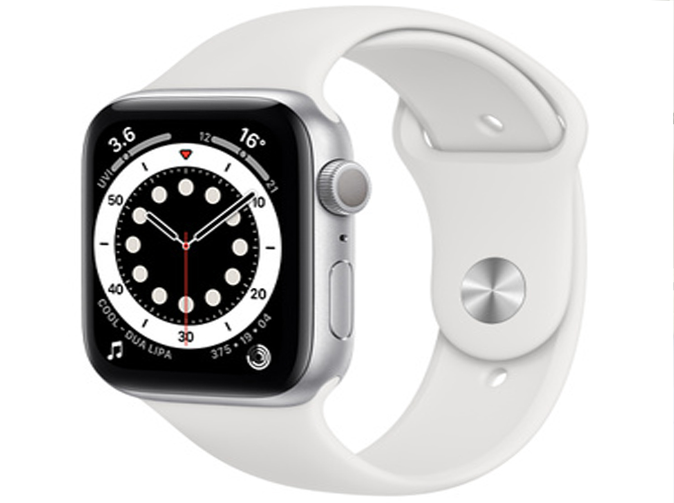 Apple Watch Series 6 GPS+Cellular, 40mm-Aluminium Case with PRODUCT-RED Sport Band Click For More Color&Price