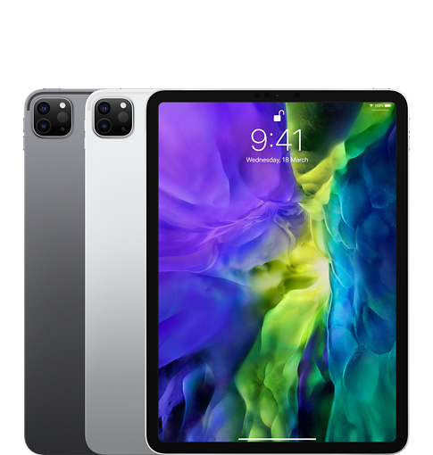 Apple iPad Pro 11-inch, Wi-Fi+Cellular 1TB,2021 Silver ...
