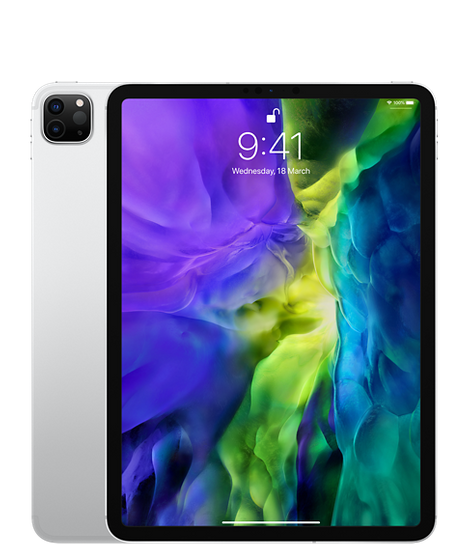 Apple iPad Pro 11-inch, Wi-Fi+Cellular 1TB,[2021] Silver, Click For More Color&Price