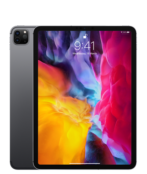 Apple iPad Pro 11-inch, Wi-Fi+Cellular 2TB,[2021] Silver, Click For More Color&Price