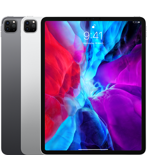 Apple iPad Pro, 12.9-inch, Wi-Fi+Cellular 128GB [2021] Silver, Click For More Color&Price